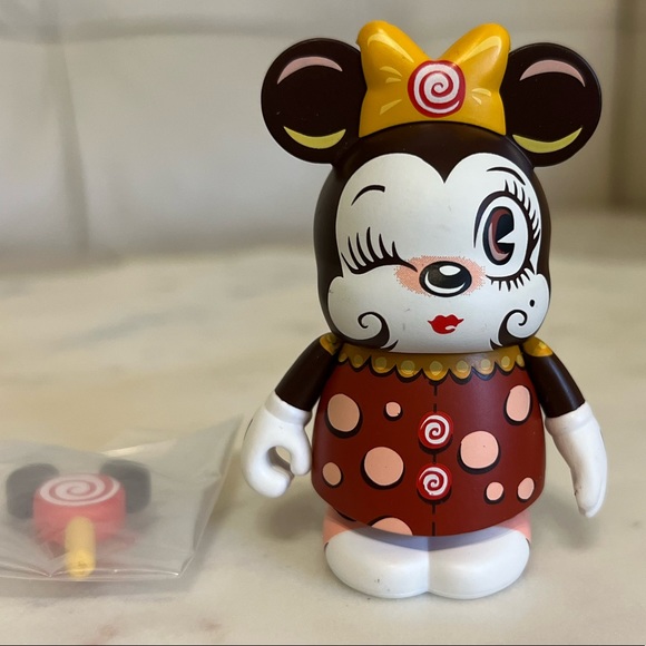 Disney Other - Disney Vinylmation Lollipop Minnie 3” Figure from Designer Series 1 Miss…